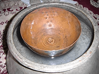 فنجان یا ساعت آبی کاریز زیبد